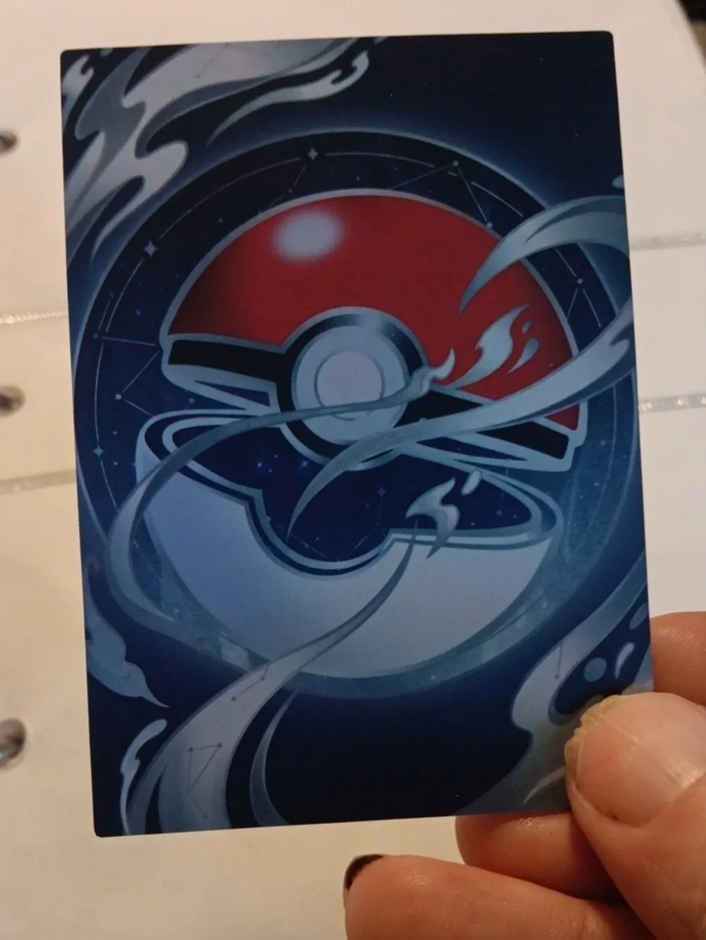 Cubchoo Holographic Trading Card - Blue